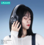 Безжични блутут слушалки USAMS-YX05 / черни, снимка 3