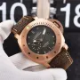 Мъжки часовник PANERAI Luminor Submersible 1950 Bronzo с автоматичен механизъм, снимка 3