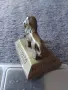 Стара бронзова статуетка, снимка 3