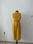 Жълта дамска рокля, снимка 5