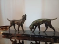 Бронзова двойка кучета, снимка 1