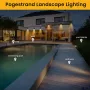 Градински лампи Pogestrand, 28/32 метра, 8 броя, LED пейзажни прожектори, 27V, 3000K, IP65, снимка 9