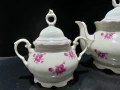 Стар български порцелан чайник заханица латиера , снимка 6