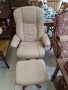 Кожено релакс кресло , снимка 2