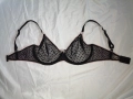 70DD прозрачен черен сутиен на сърчица CHANGE , снимка 11