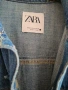 Дънкено манто на ZARA ново, снимка 3