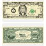 USA 2001 DOLLARS 2001 BUSH NOVELTY NOTE. UNC