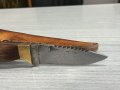 Кован нож за дране с кожена кания. №3827, снимка 7