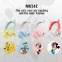 Безжични Bluetooth Слушалки Мики Маус и Мини Маус, LED Светещи, снимка 4
