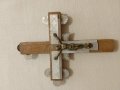  Автентичен Възрожденски кръст 19ти  от Йерусалим седеф  Божи гроб, снимка 14