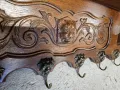 Закачалка за стена с дърворезба, снимка 2