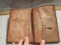 Стар потфейл от змийска кожа, снимка 2