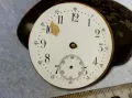 ЧАСТ от МЕХАНИЗЪМ от СТАР РЯДЪК ШВЕЙЦАРСКИ ДЖОБЕН ЧАСОВНИК със ЗДРАВ БАЛАНС и РИМСКИ ЦИФЕРБЛАТ 49691, снимка 2