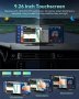 Нова Безжична автомобилна стерео уредба за Apple CarPlay Android Auto с резервна камера, снимка 4