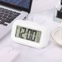 Мини дигитален настолен часовник с LED дисплей, снимка 4
