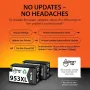 Smart Ink касета с мастило за HP 953XL 953 XL 2 Multipack (2 черни XL), снимка 3