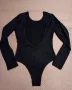 Черно боди с гол гръб, снимка 1