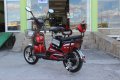 Електрически скутер-велосипед MaxMotors EBZ16 600W - RED, снимка 5