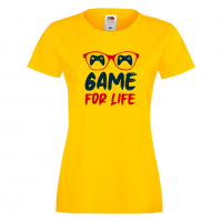 Дамска тениска Game For Life,Геймс, Игра, Игри, снимка 7 - Тениски - 36190857