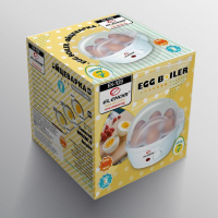 Яйцеварка ЕЛЕКОМ ЕК-109, 350 W, Уред за варене на яйца до 7 яйца 3 нива на варене Звук при готовност, снимка 2 - Други - 44932288