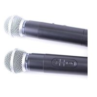 Професионална система с 2 безжични микрофона SM-58, снимка 1 - Микрофони - 42493728