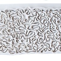 Гънки къдрички текстура релефна пано силиконов молд форма декорация торта фондан, снимка 3 - Форми - 41933754