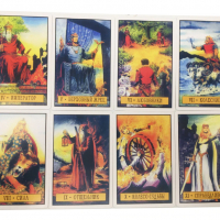 Таро карти на руски: Radiant Russian RW Tarot & Таро Зеркало Судьбьи, снимка 7 - Карти за игра - 36310467