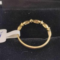 Нов-Златен пръстен-1.21гр/14кр, снимка 5 - Пръстени - 44141822