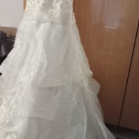Рокля+воал+чанта, снимка 6 - Сватбени рокли - 41560756