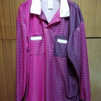 Adidas Vintage Retro оригинална съдийска тениска фланелка трико от 90те , снимка 1 - Блузи - 39343090