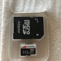 Продавам micro Sd card 512 BG маркови оригинални Lenovo , снимка 12 - Карти памет - 41060620