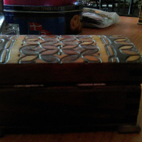Българска дървена кутия за бижута сувенир 2, снимка 2 - Антикварни и старинни предмети - 36347991