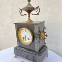 Френски каминен часовник. №1126, снимка 5 - Антикварни и старинни предмети - 34734160