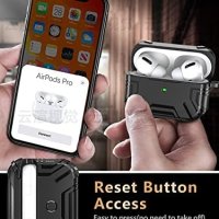Нов Стилен Карбонов Калъф за слушалки Airpods Pro Ключодържател Подарък, снимка 8 - Аксесоари за Apple - 42534830