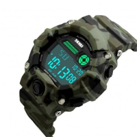 Военен камуфлажен спортен часовник (005), снимка 2 - Мъжки - 44838602