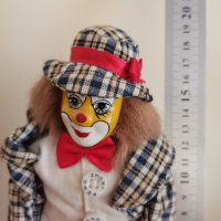 порцеланов клоун с дрехи, снимка 3 - Колекции - 41023280