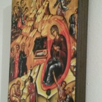 Икона Рождество Христово icona Rojdestvo Hristovo, снимка 6 - Икони - 12949870