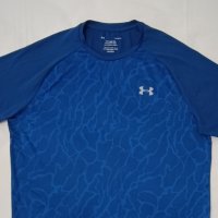 Under Armour UA оригинална тениска L спортна фланелка фитнес, снимка 2 - Спортни дрехи, екипи - 41182207