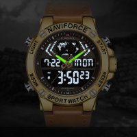 Мъжки часовник NaviForce многофункционален NF9164 GBLBN., снимка 12 - Мъжки - 34798941