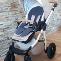 Бебешка количка Pepe Eco 3 в 1, снимка 4 - Детски колички - 42608717