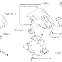 Селектор скорости Subaru Outback BT (2019-2023г.) 35110AN00A, снимка 8 - Части - 42454078