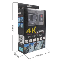 Спортна камера 4K водоустойчива 30 метра WiFi 170 градуса /SPK066/, снимка 12 - Камери - 44513481