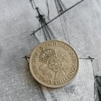 Монета - Великобритания - 2 шилинга | 1948г., снимка 1 - Нумизматика и бонистика - 41648334