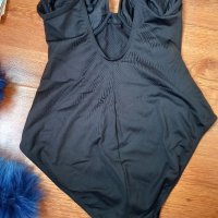 Черен цял дамски бански размер S/М, снимка 4 - Бански костюми - 41203527