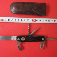 Уникален нож Алкосо Солинген 3 Райх в калъф, снимка 2 - Ножове - 36167470