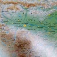 Физическа карта на България, снимка 2 - Ученически пособия, канцеларски материали - 44325374