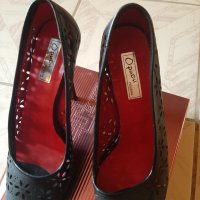 Дамски официални обувки от естествена кожа, снимка 5 - Дамски обувки на ток - 42236487