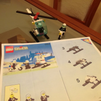 Стар конструктор Лего Police - Lego 6664 - Chopper Cops, снимка 1 - Колекции - 36333343