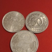 Три монети стари редки Германия перфектно състояние за КОЛЕКЦИОНЕРИ 31536, снимка 1 - Нумизматика и бонистика - 44320541