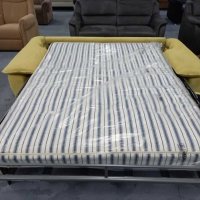 Жълт диван от плат тройка с механизъм легло в Дивани и мека мебел в гр.  Ямбол - ID39331238 — Bazar.bg